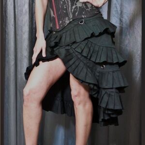 Skingraft Ruffle Skirt Size Small